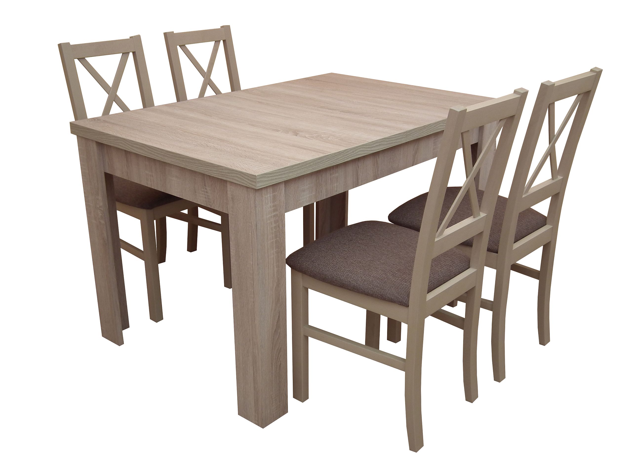 Nábytok, kuchynský stôl + 4 stoličky