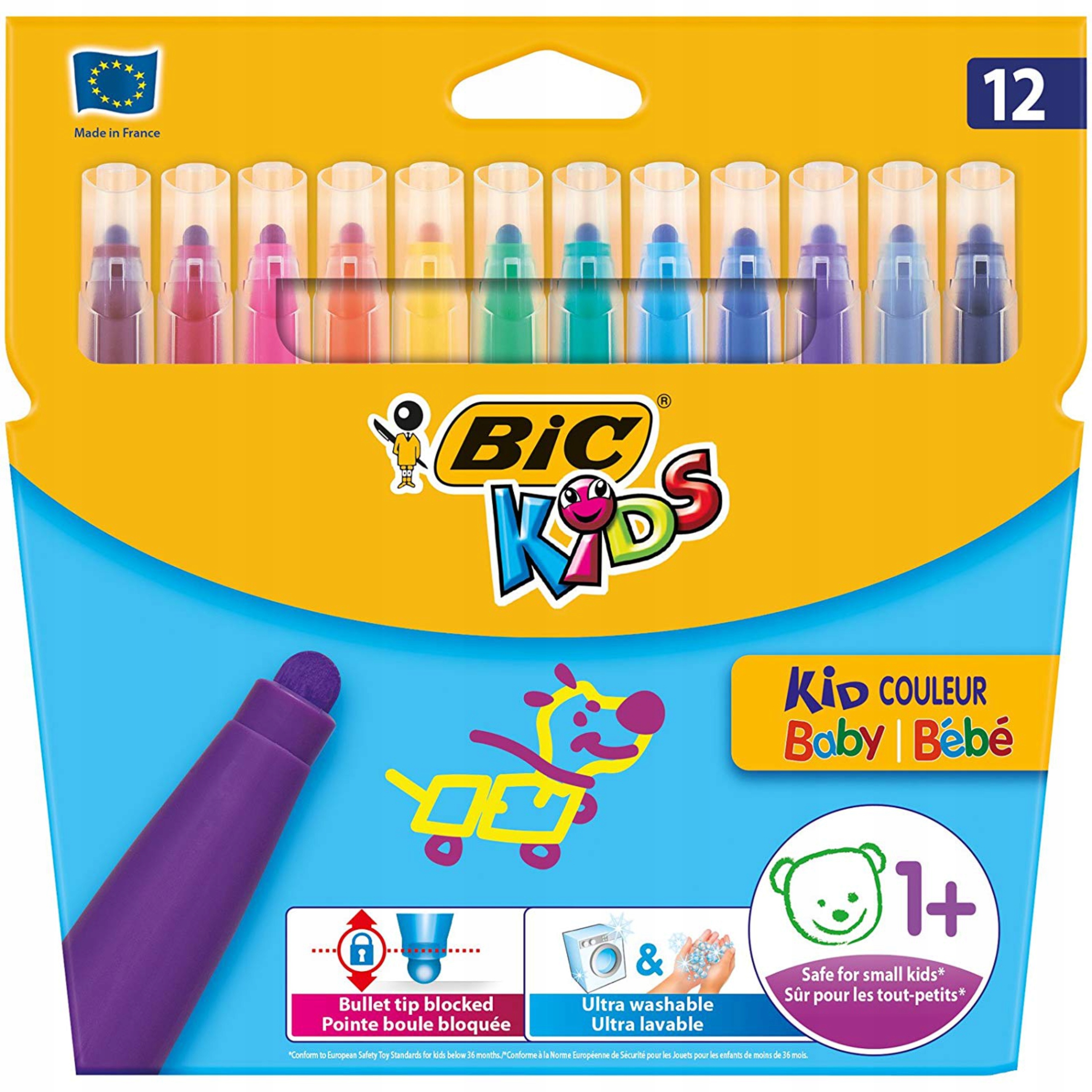 

Flamastry Bic dla dzieci zmazywalne