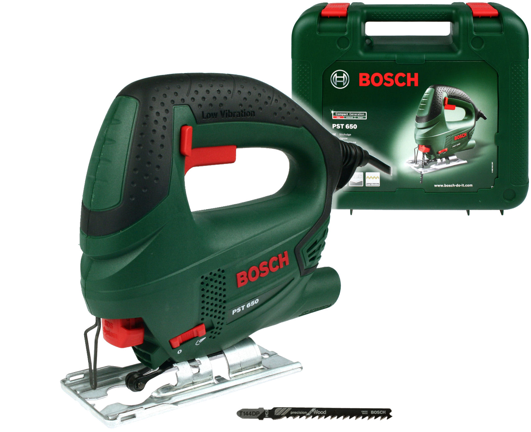 

Wyrzynarka 500W Pst 650 Bosch +walizka