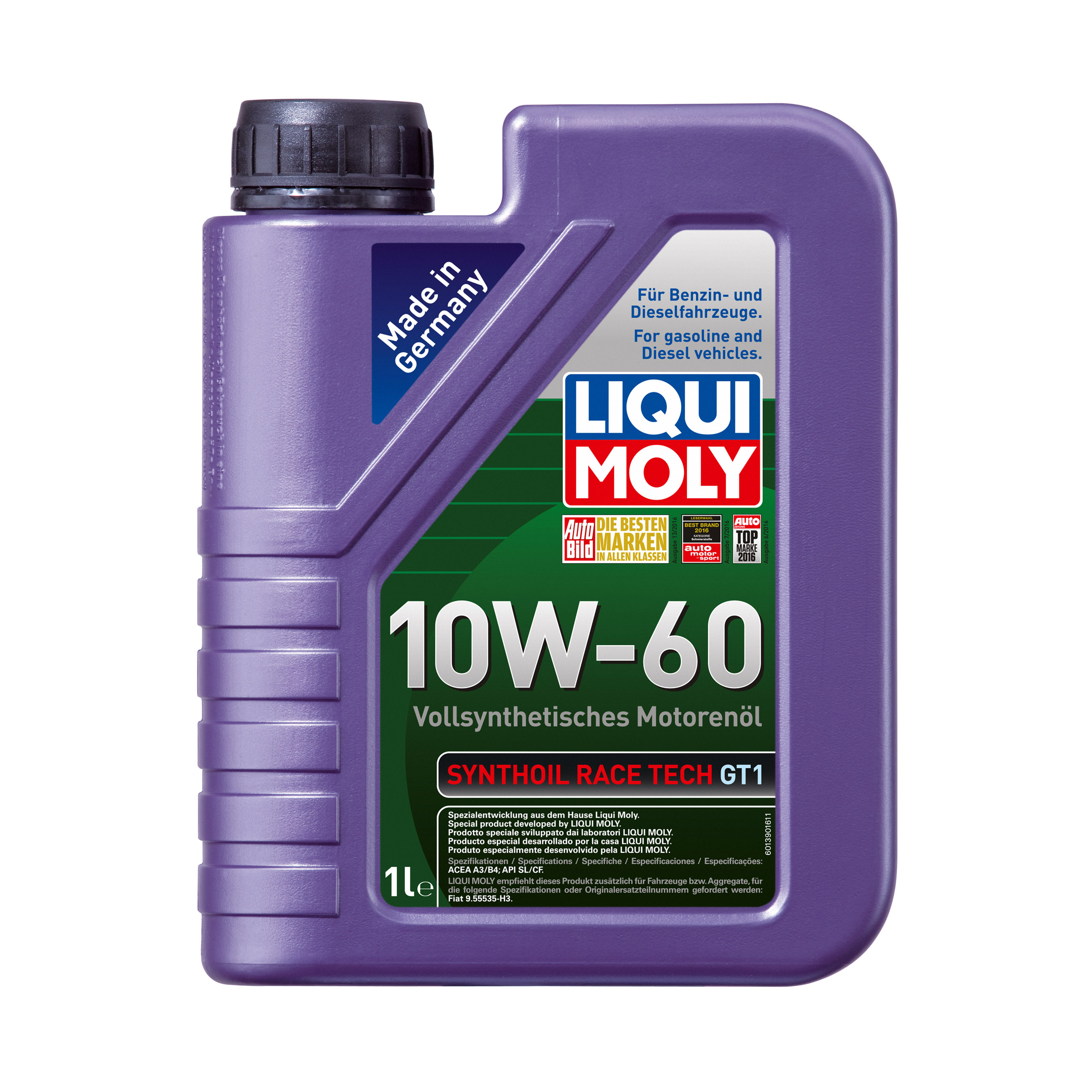 

Liqui Moly Synthoil Race Tech GT1 10W-60 1L 8908