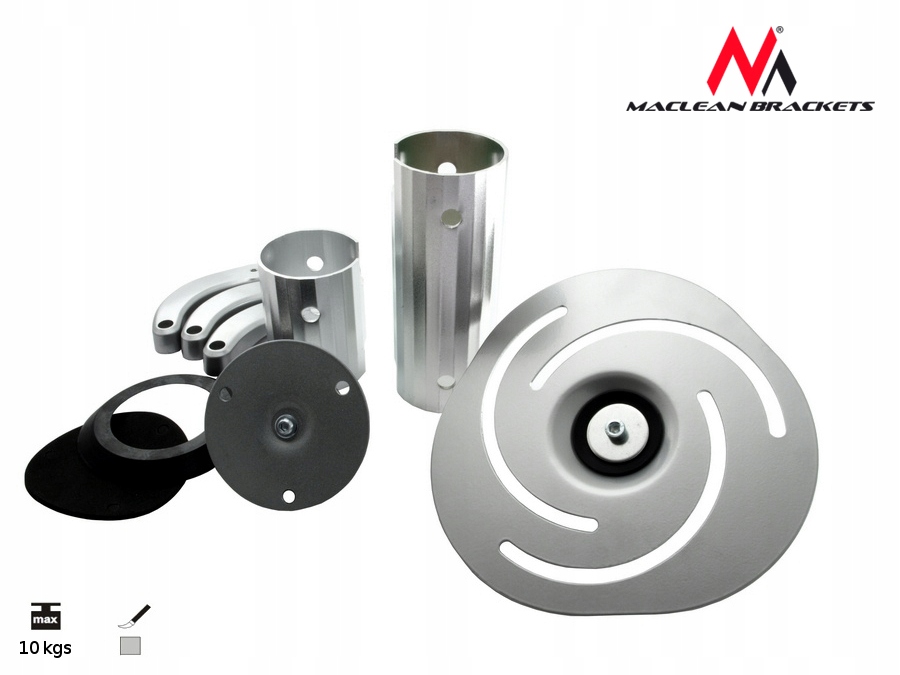 UCHWYT DO PROJEKTORA WIESZAK SUFITOWY UNIWERSALNY OBROTOWY MACLEAN MC-517 Typ uchwytu sufitowy