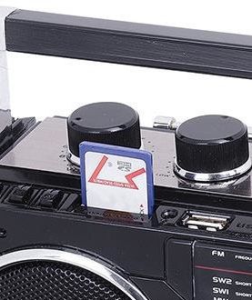 Бумбокс касетний магнітофон для USB / SD / MP3 / Bluetooth Brand Trevi