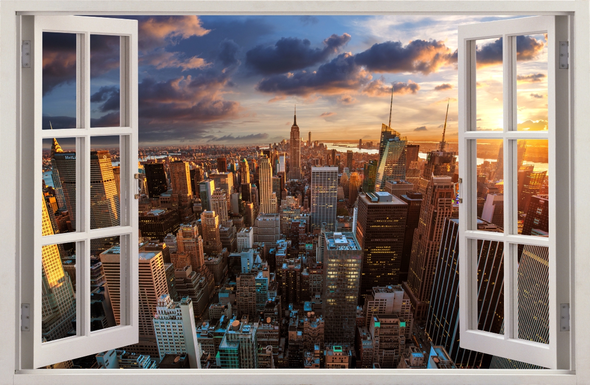 

Naklejki Na Ścianę Okno Nowy New York 31 115x75 cm