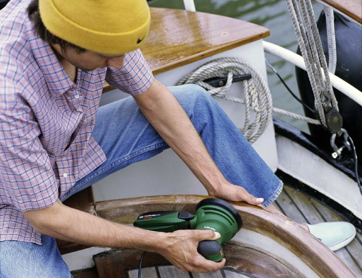 SZLIFIERKA MIMOŚRODOWA PEX 220A BOSCH Maksymalna prędkość obrotowa 24000 RPM