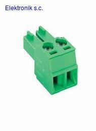 

Łączówka AK1550/2 2pin R=3,5mm 8A/300V x 2szt