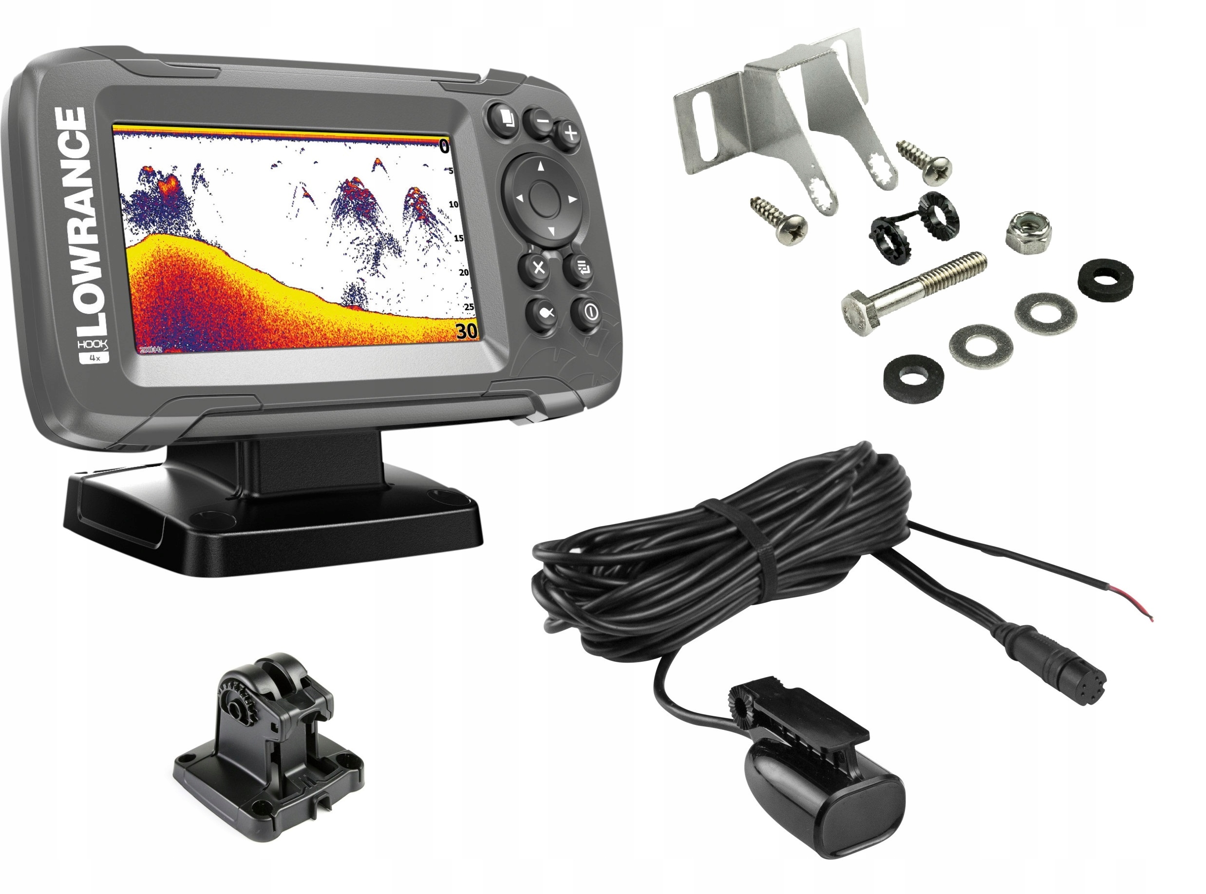 Эхолот lowrance hook2 4x bullet