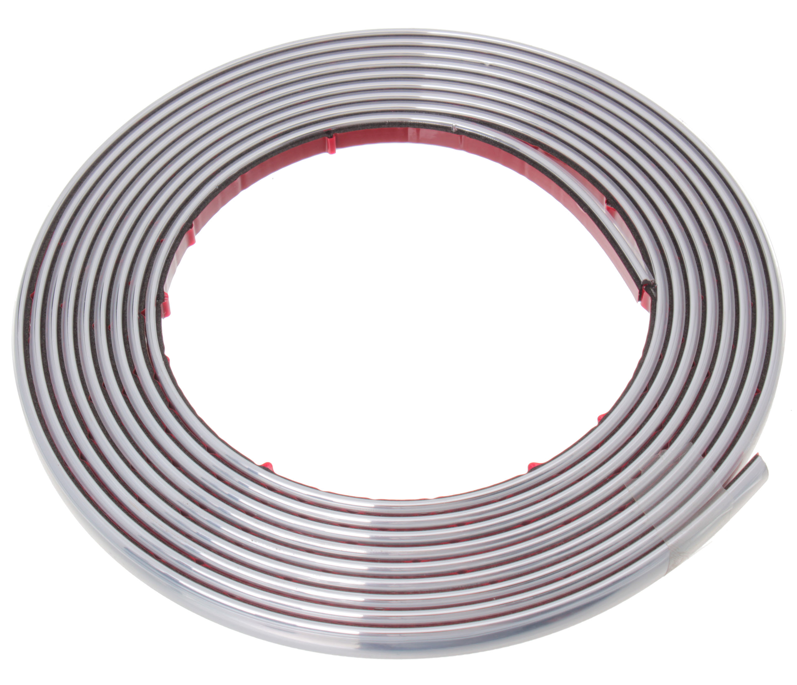 NAKLEJKA TAŚMA LISTWA OZDOBNA CHROM 14 mm x 4 m