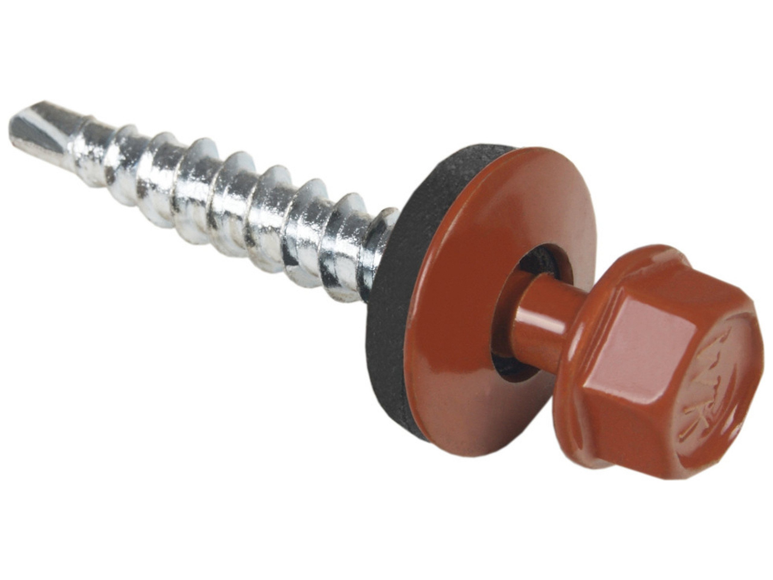 

Wkręty Farmerskie 250 szt Ral 8004 4,8 x 35 mm