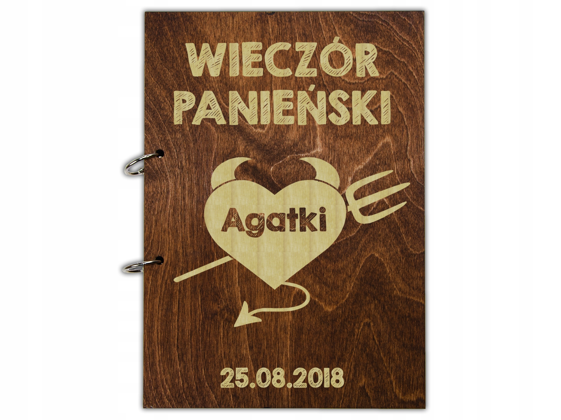 

Drewniany Album Na Zdjęcia Wieczór Panieński Ślub