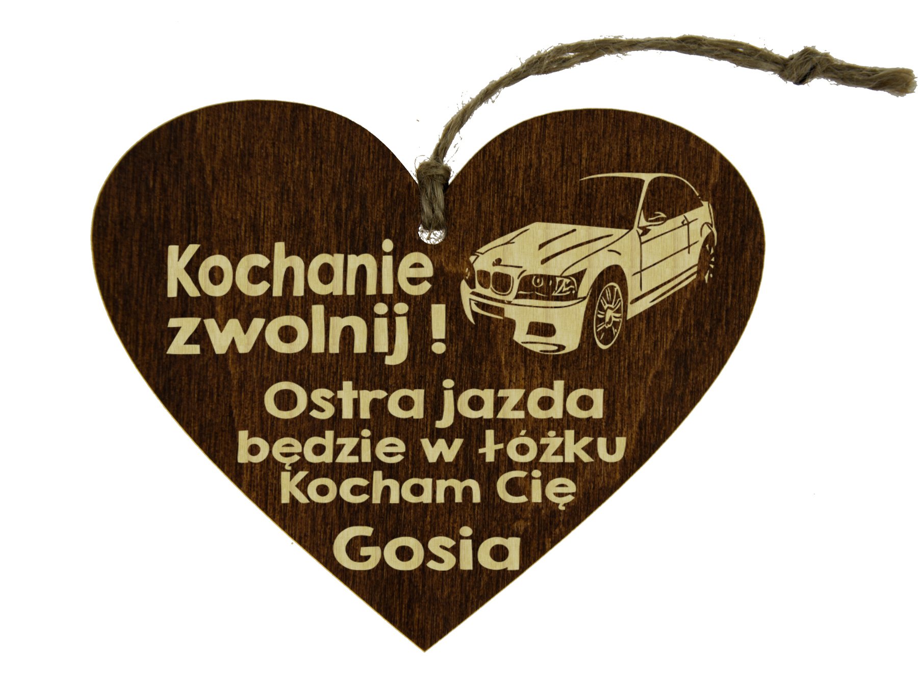 

Zawieszka Do Samochodu Z Grawerem Dla Męża Faceta