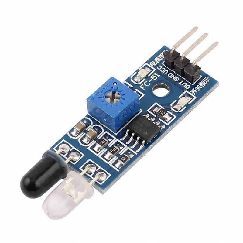 

Moduł detektora przeszkód z czujnikiem Ir Arduino