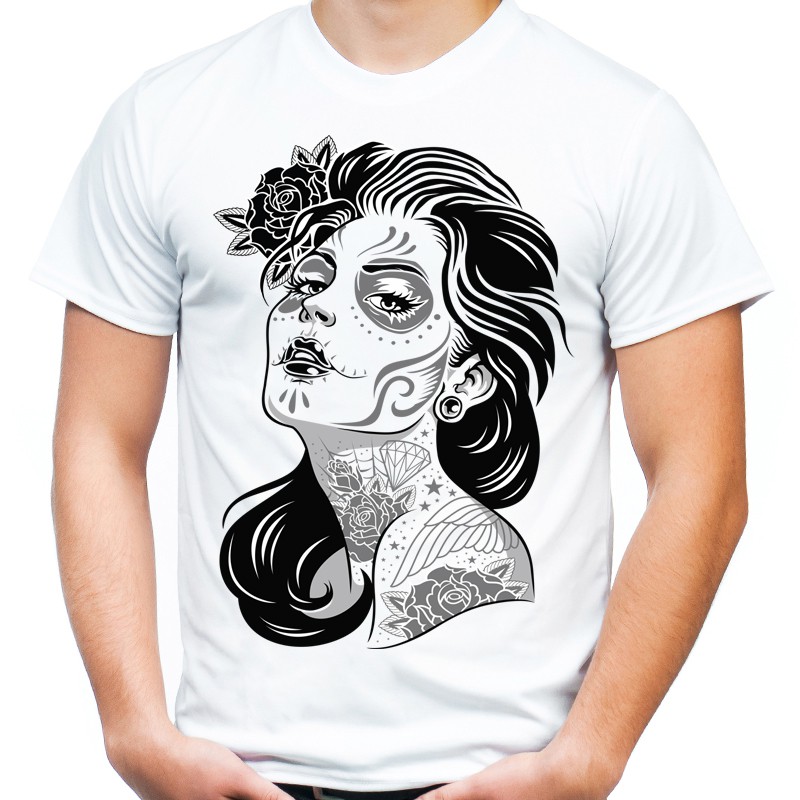 

Koszulka tattoo woman z kobietą tatuażem tatuaż S