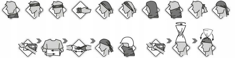 Chusta BUFF ORIGINAL US z filtrem UV Magic Eyes Pi Kod producenta 118093.538