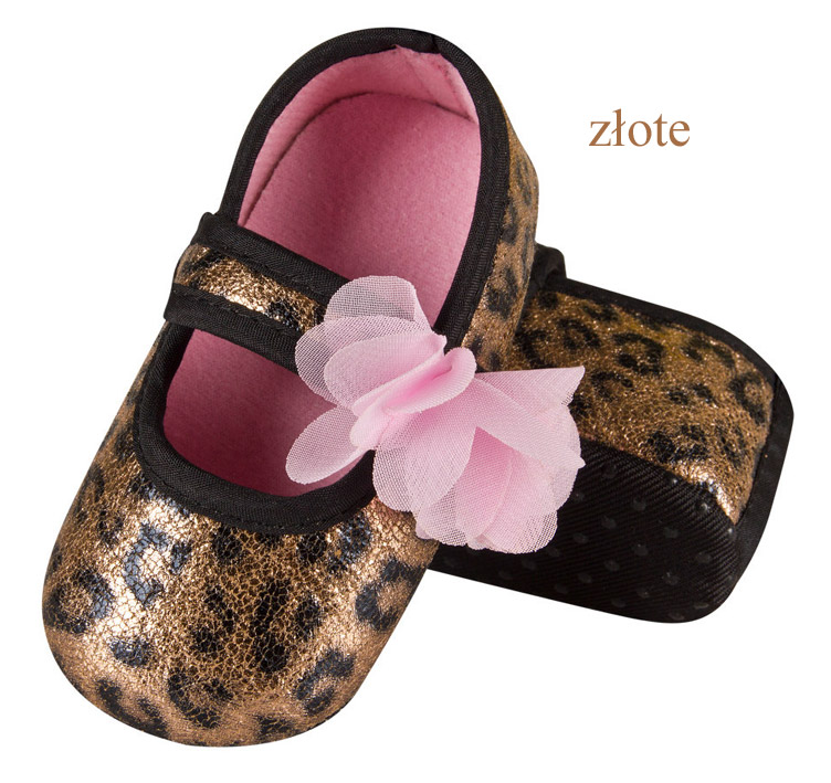 

Soxo Balerinki Kapcie Chrzciny 6-9 mies 10,5 cm