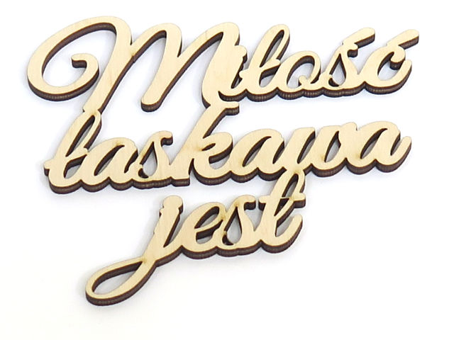

Dekor Decoupage Jeden Wers Hymnu o Miłości VR99