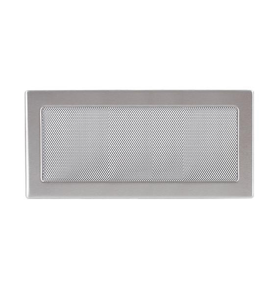 Větrací krbová mřížka 17x37 cm Broušená