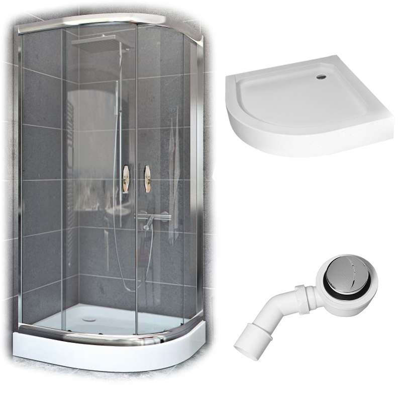 Sprchový kout 90x90 Easy Clean Sifon