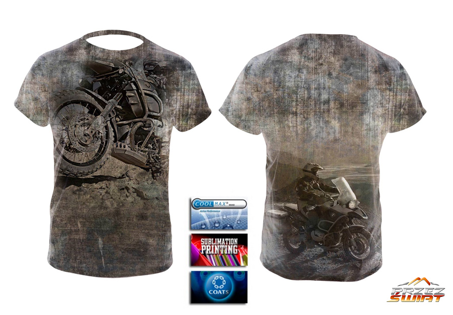 

Termoaktywny T-Shirt koszulka moto Bmw Gs 1200 L