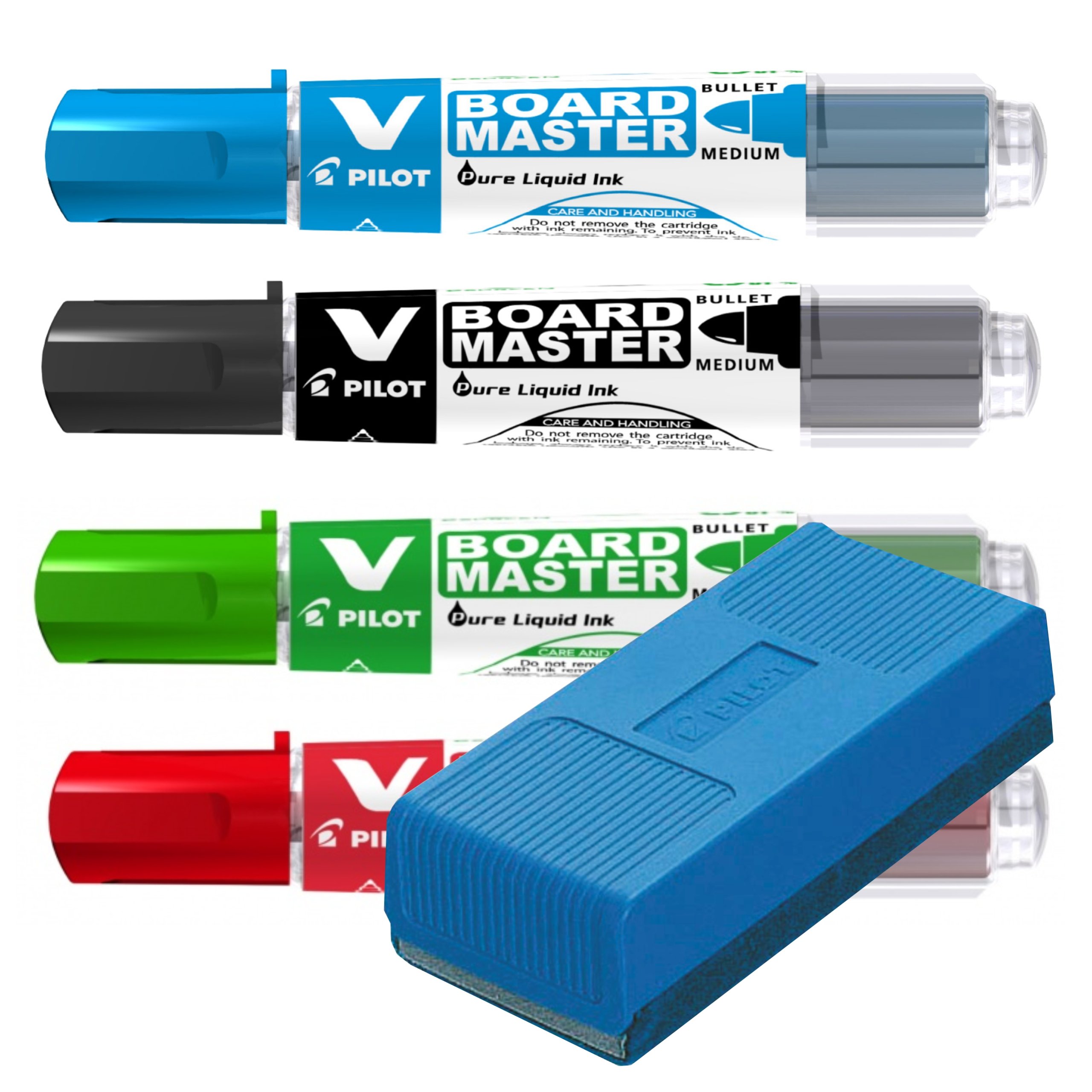 

4x Marker do tablic Pilot V-board Master Gąbka