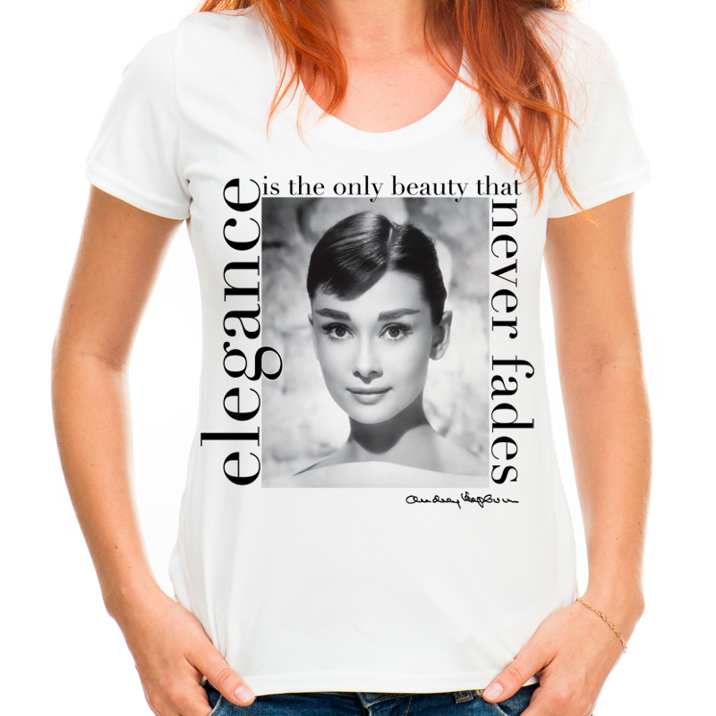 

Koszulka z Audrey Hepburn dla żony dziewczyny -s