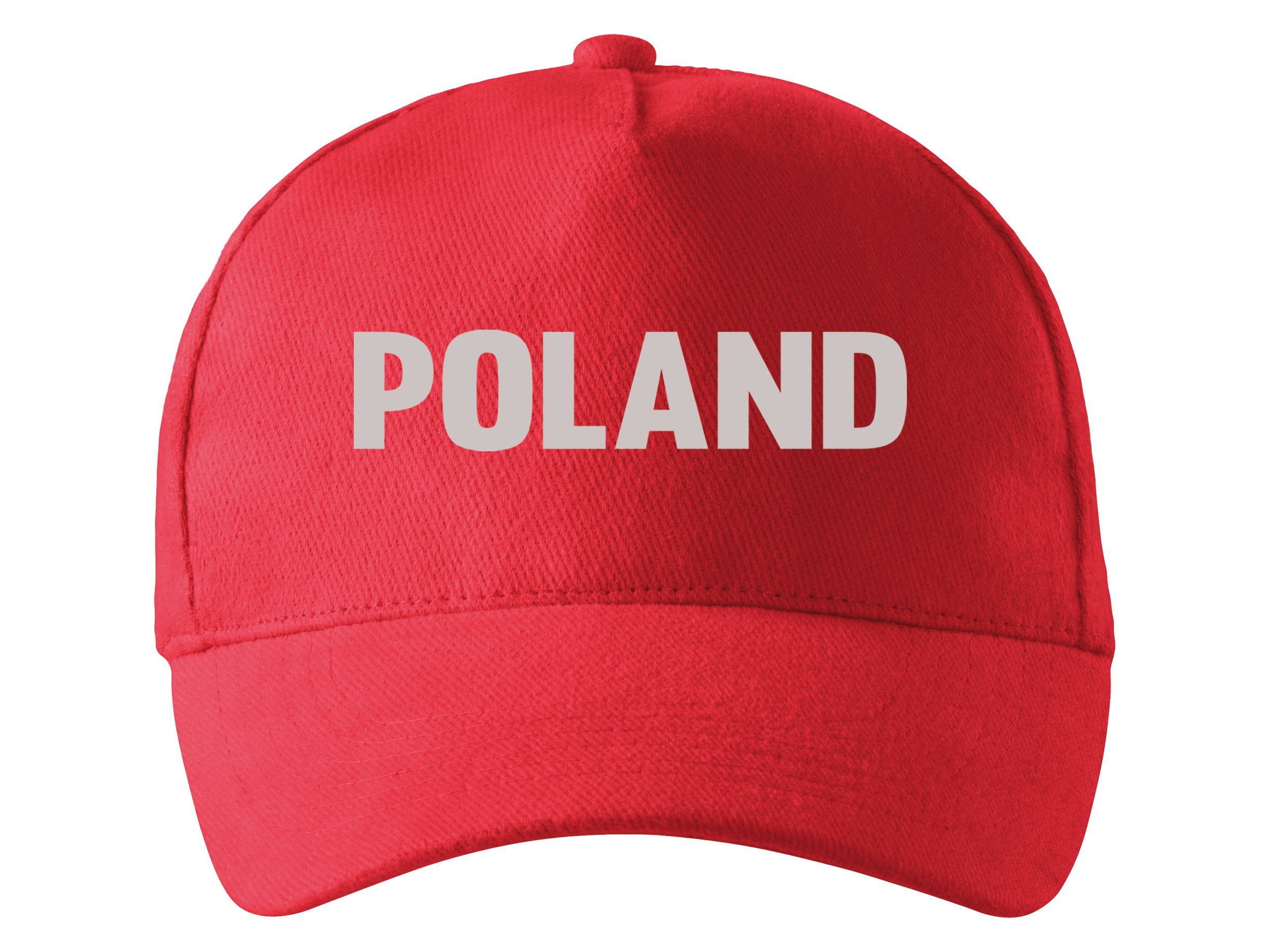 

Czerwona Czapka Z Daszkiem Odblaskowe Logo Poland