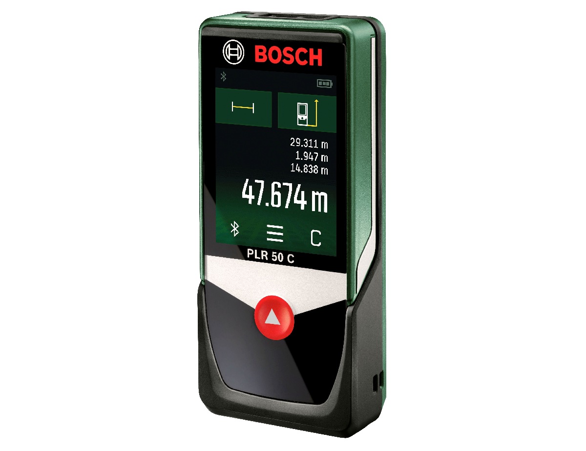 DALMIERZ LASEROWY ADVANCEDDISTANCE PLR 50C BOSCH Bluetooth zasięg 50 metrów Marka Bosch