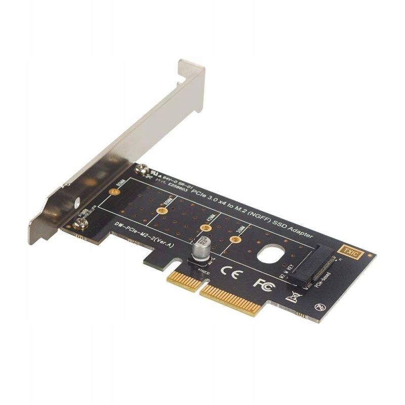 

Adapter M.2 NVMe Ngff Key M Ssd do PCI-e x4