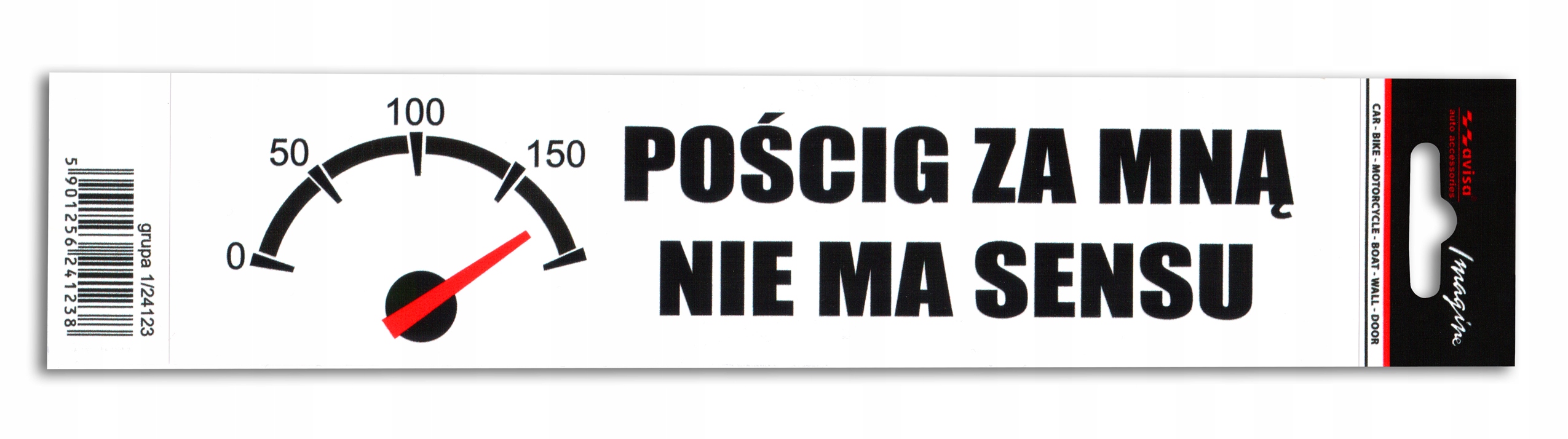 

Naklejka Pościg Za Mną Nie Ma Sensu Tuning