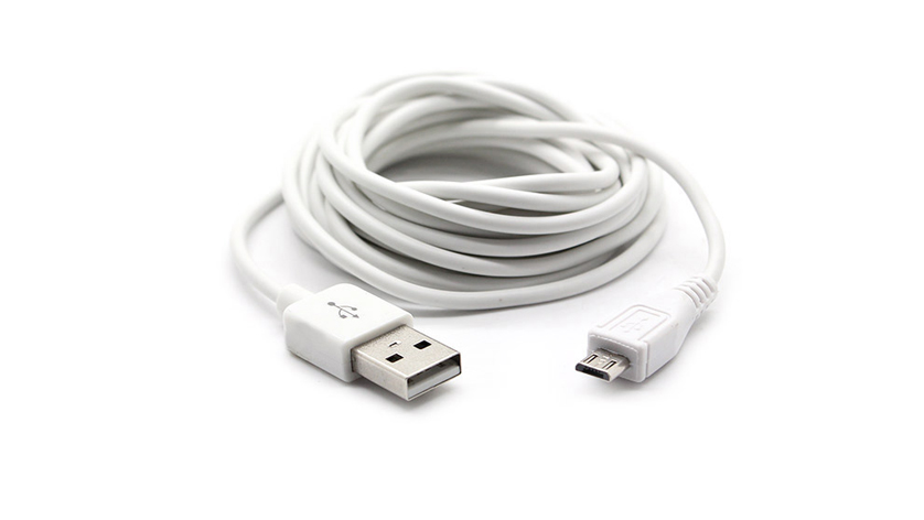 

Kabel Usb - Micro Usb Samsung Nokia Htc Biały 3m