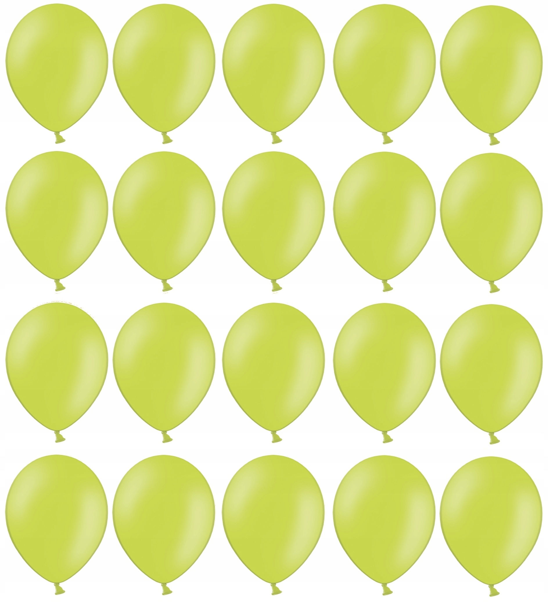 

Balony Apple Green 25cm Pastelowe 20szt na ślub