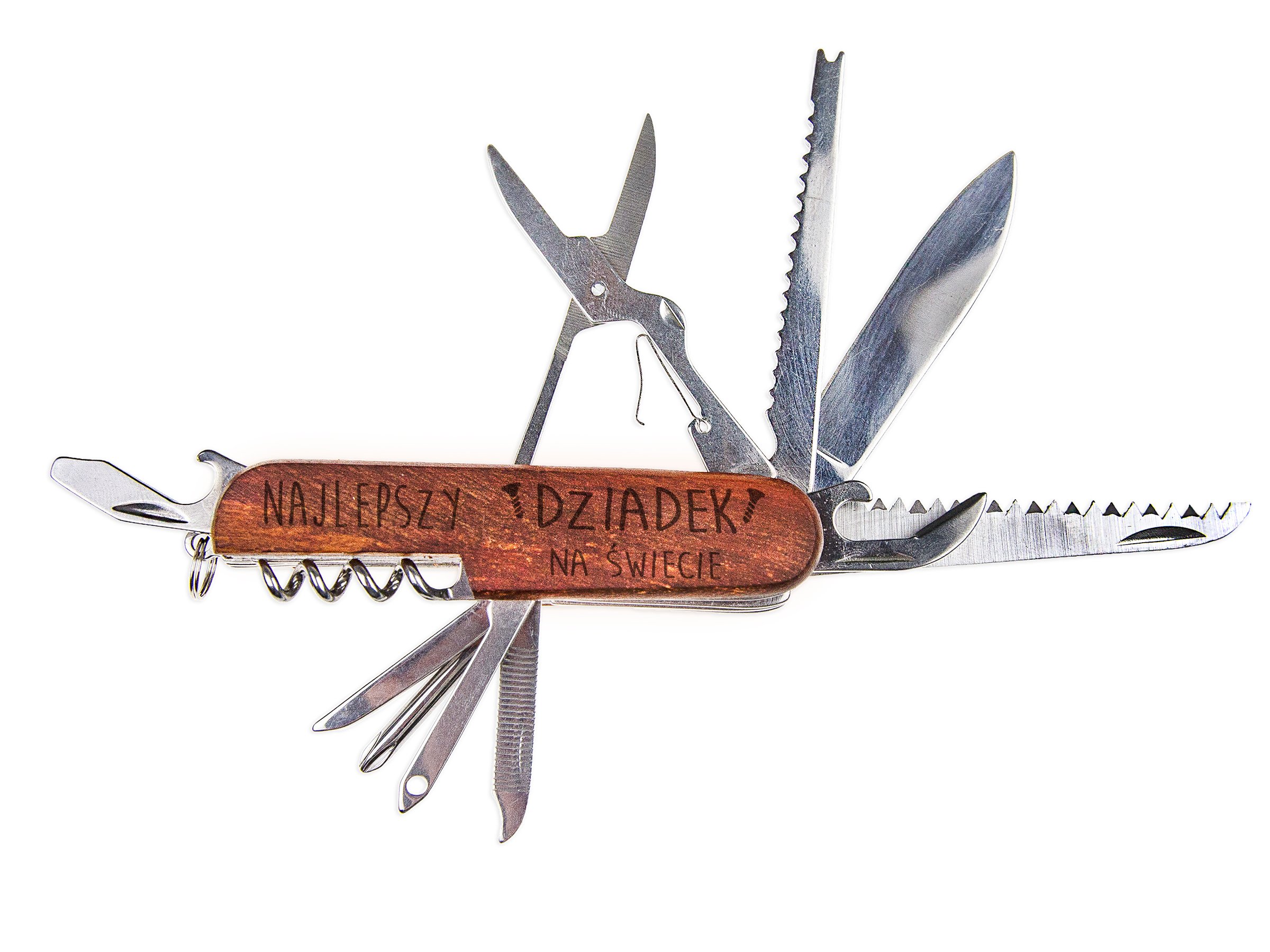 Scyzoryk Multitool Z Grawerem Dla Dziadka