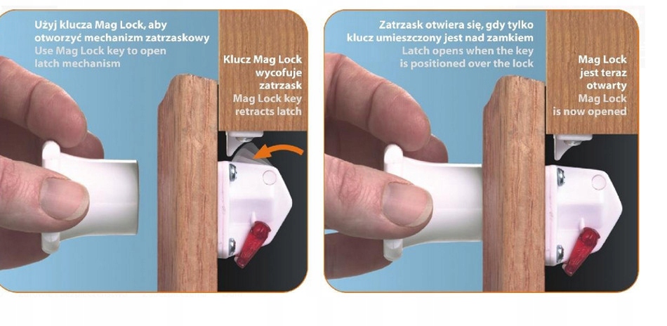 Klucz do zamka magnetycznego Reva-lock Długość 37 mm