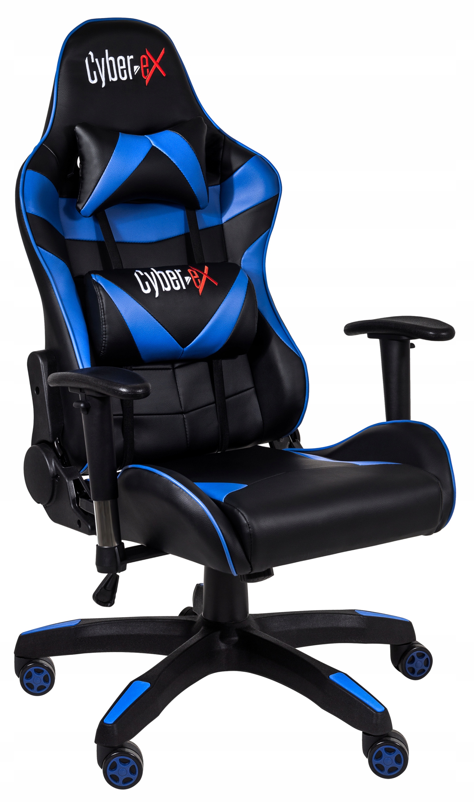 Cyber-eX FOTEL GAMINGOWY KRZESŁO DLA GRACZA XZ2 BL - 7650529203 ...
