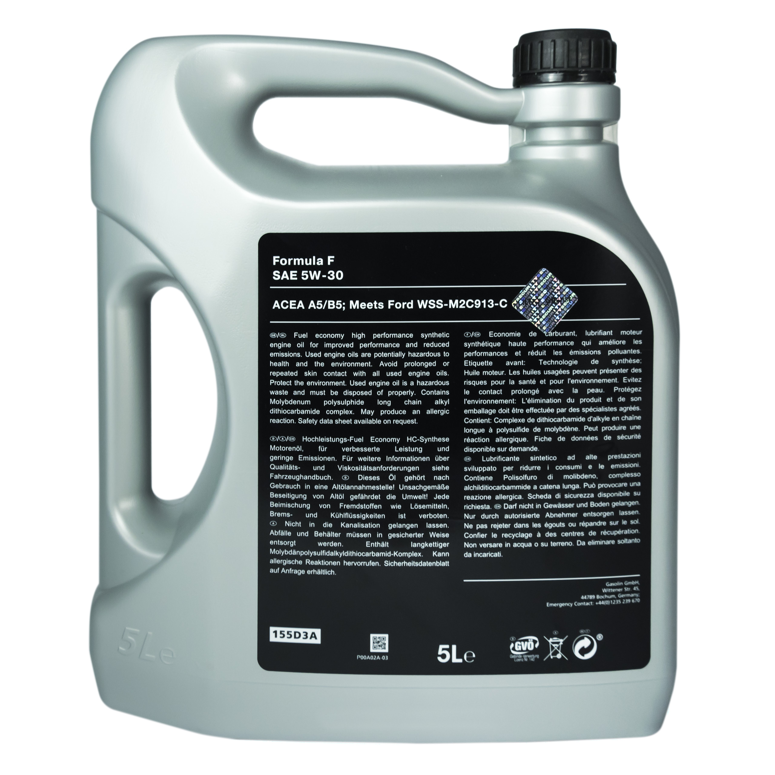 FORD FORMULA F 5W30 5L ACEA: A5/B5 - 7352683746 - oficjalne archiwum ...