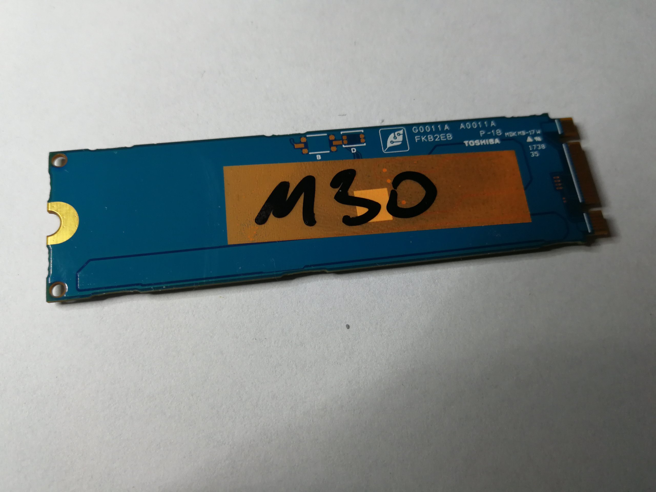 Toshiba KSG60ZMV256G 256GB SSD M.2 SATA GW14dni - 7315141706 ...
