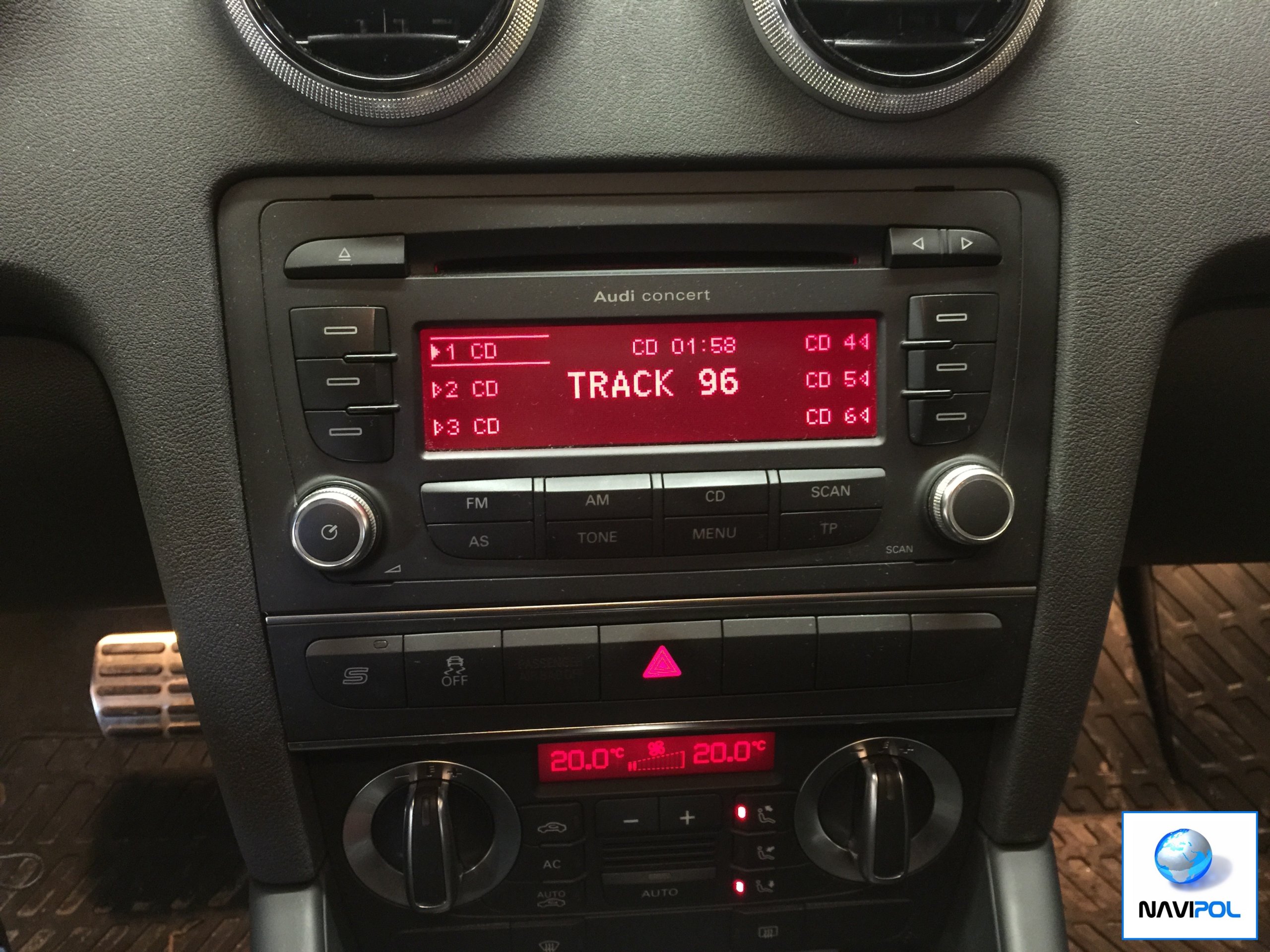 Audi A3 8p Radio Original