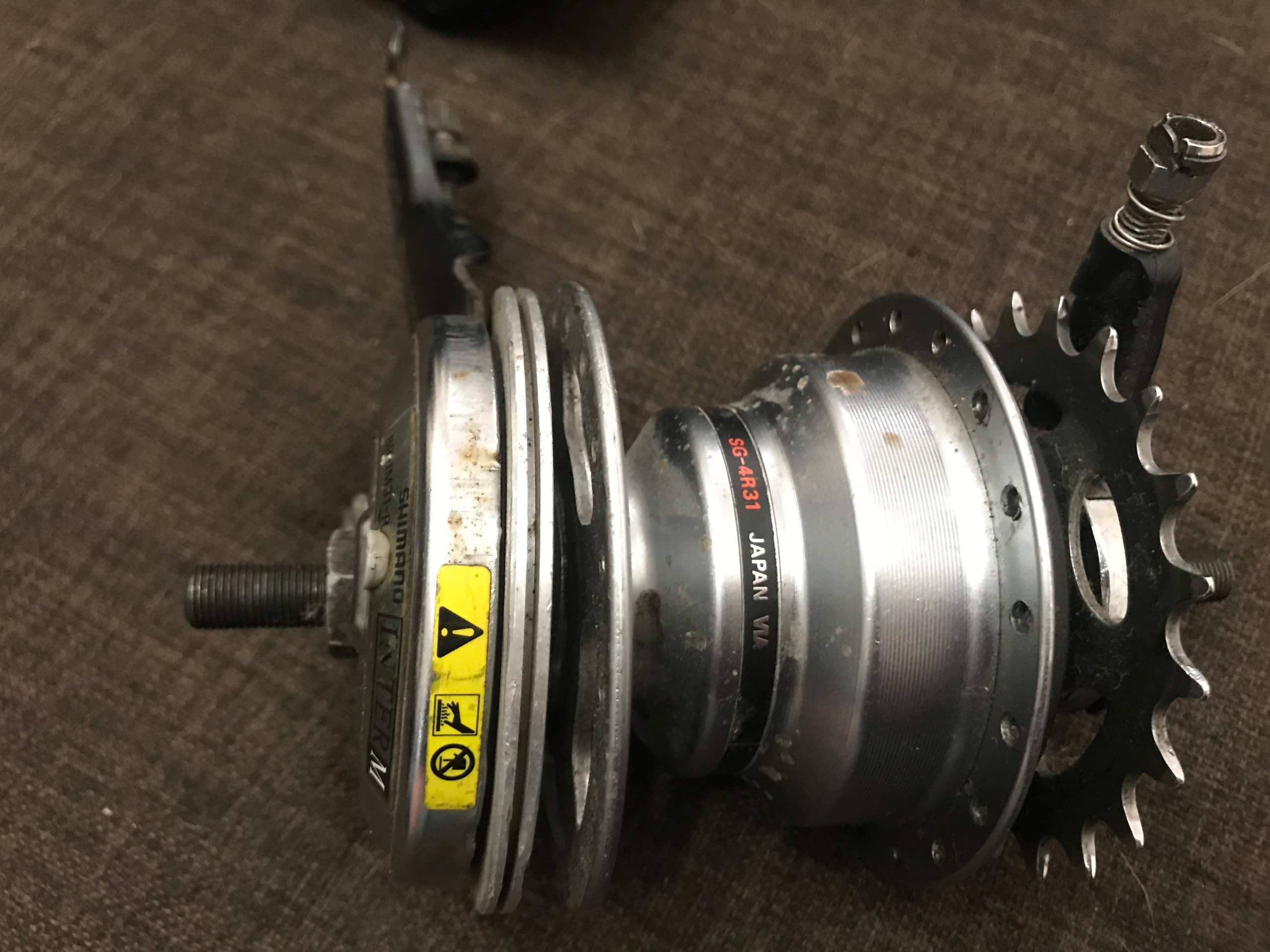 shimano nexus maintenance