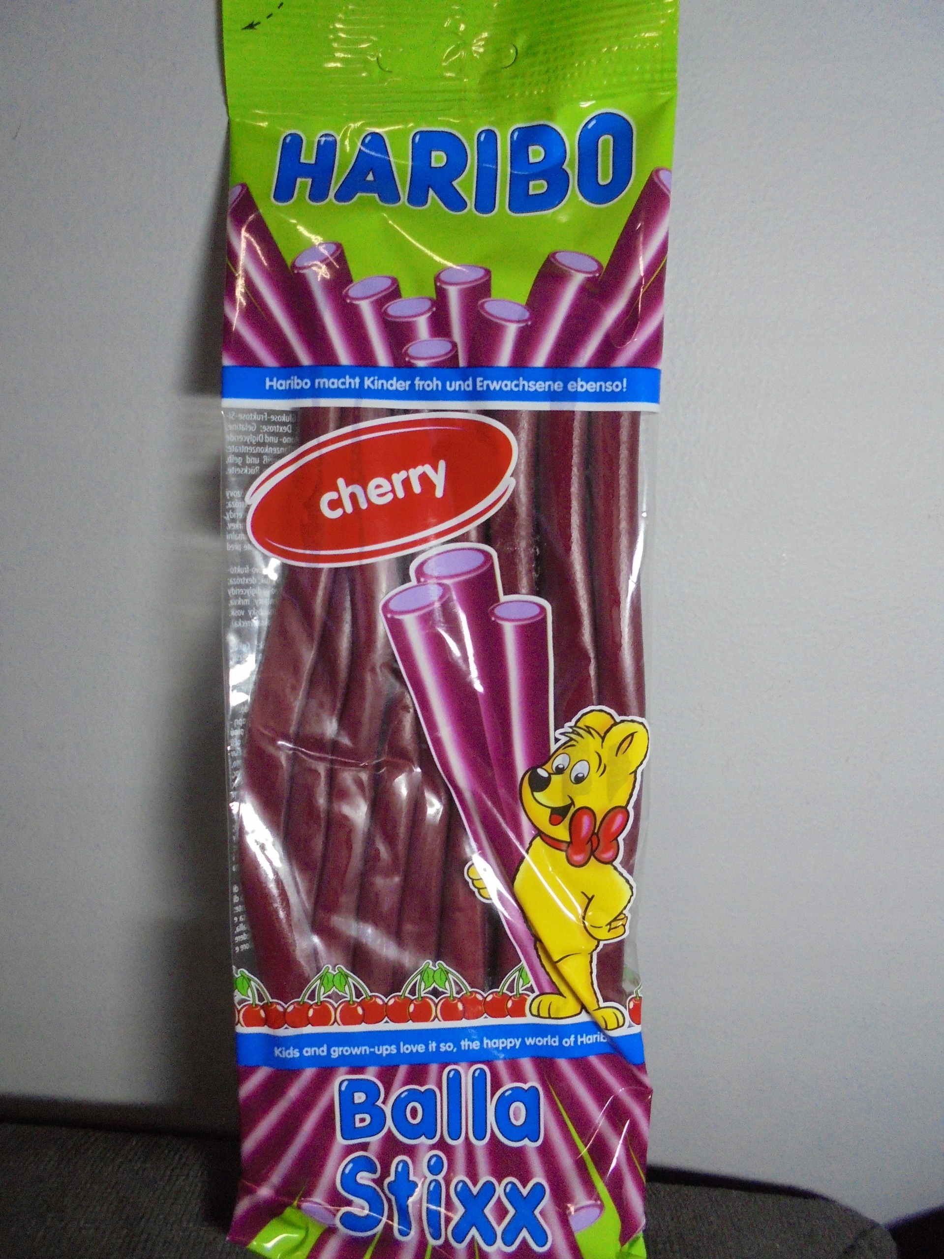 HARIBO BALLA STIXX - Z NIEMIEC - WIŚNIOWE -=- - 7691131419 - Oficjalne Archiwum Allegro