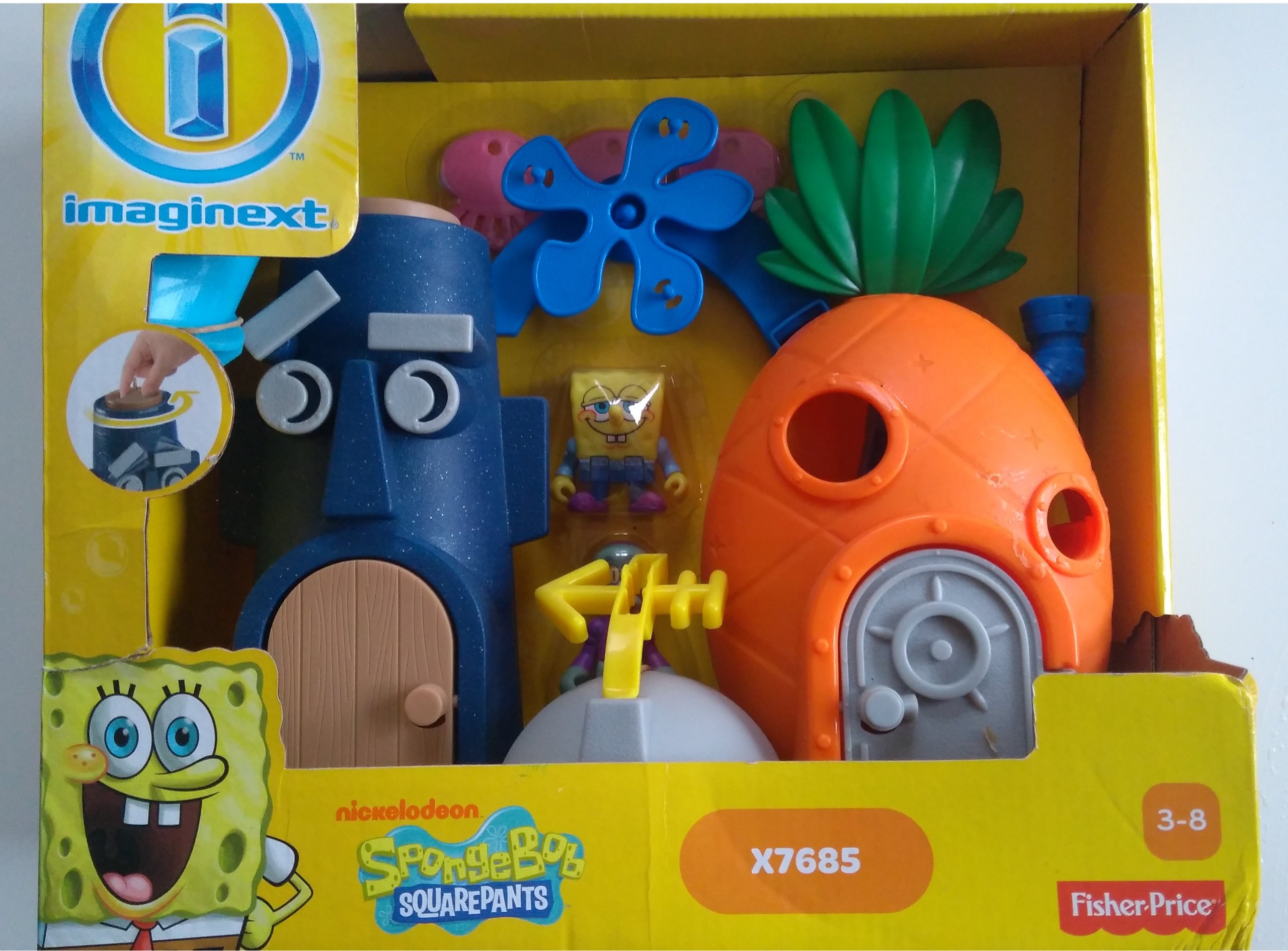 Fisher Price Imaginext Spongebob Bikini Bottom Dom 7236448323