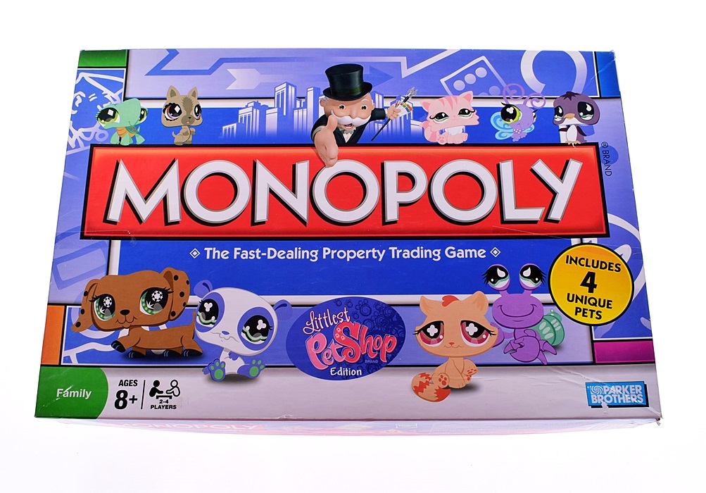 61601 ..PARKER ag GRA MONOPOLY LITTLEST PET SHOP 7165462893