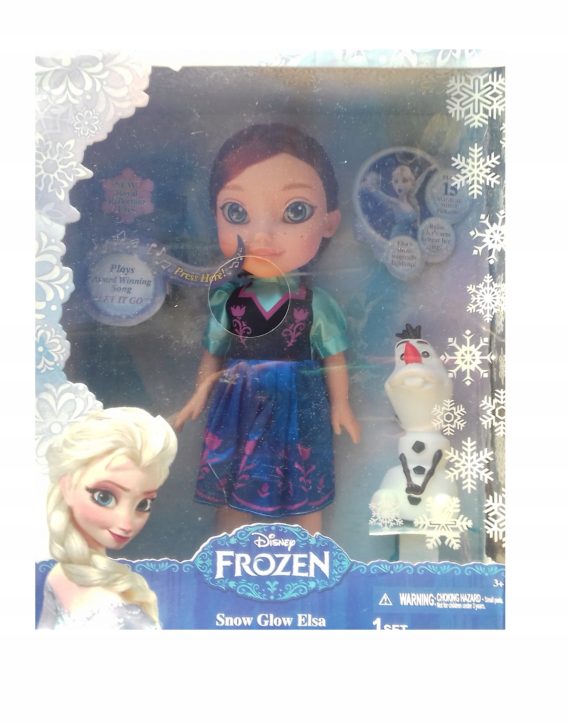 Lalka Anna Frozen Kraina Lodu Duża Lalka 35cm 7607669310