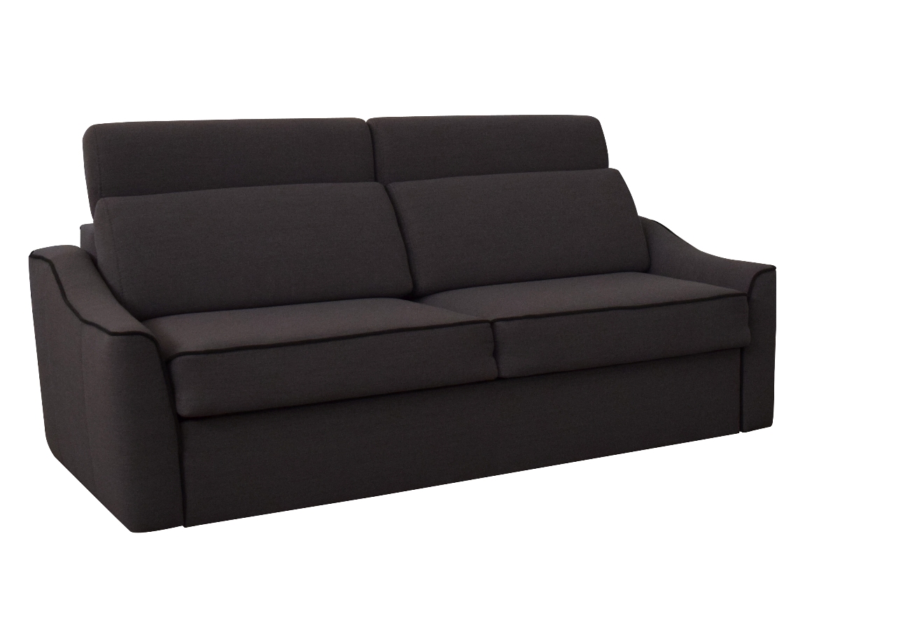 Sofa z funkcją spania codziennego materac 160x200 - 7150284469