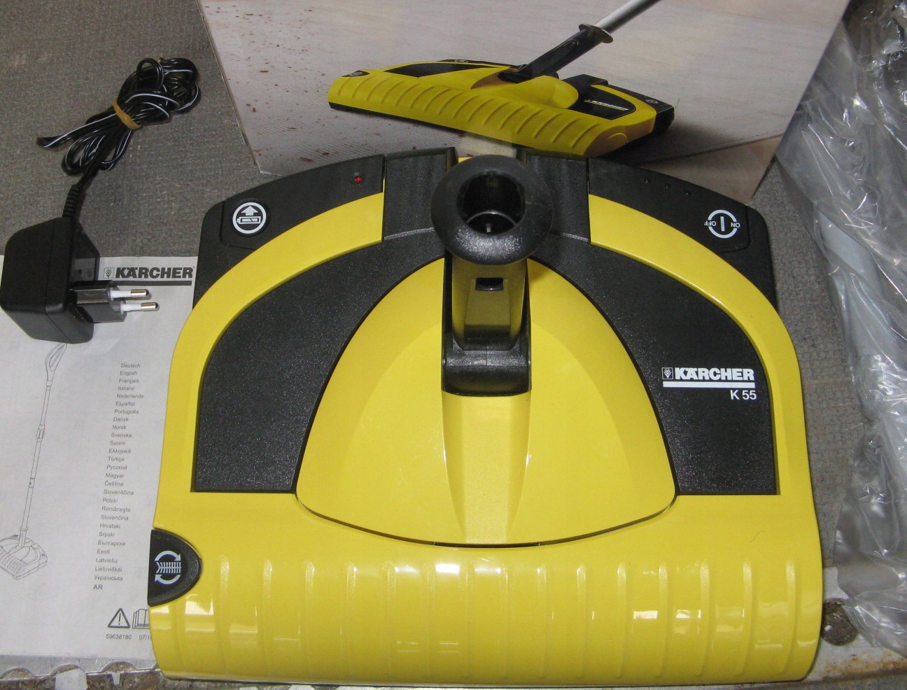 KARCHER K55 szczotka akumulatorowa 7433070428 oficjalne archiwum