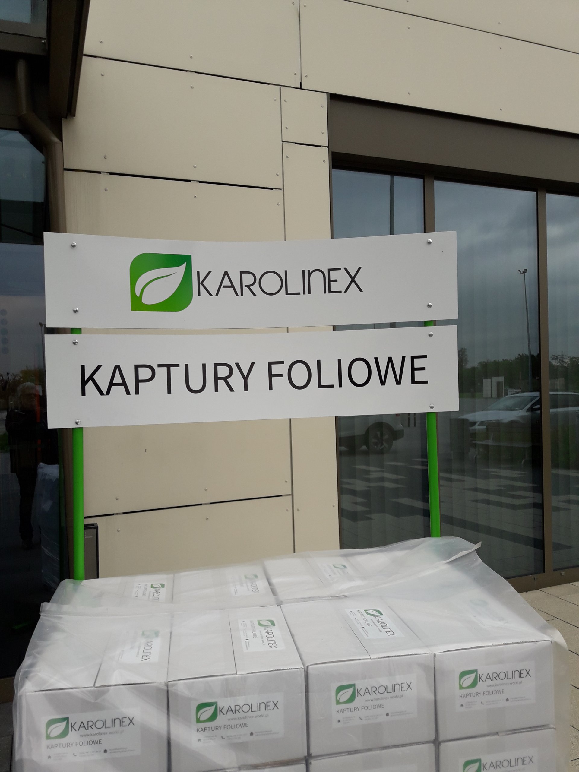 Kaptury na big - bagi, palety, foliowe ochronne - 7128129480 ...