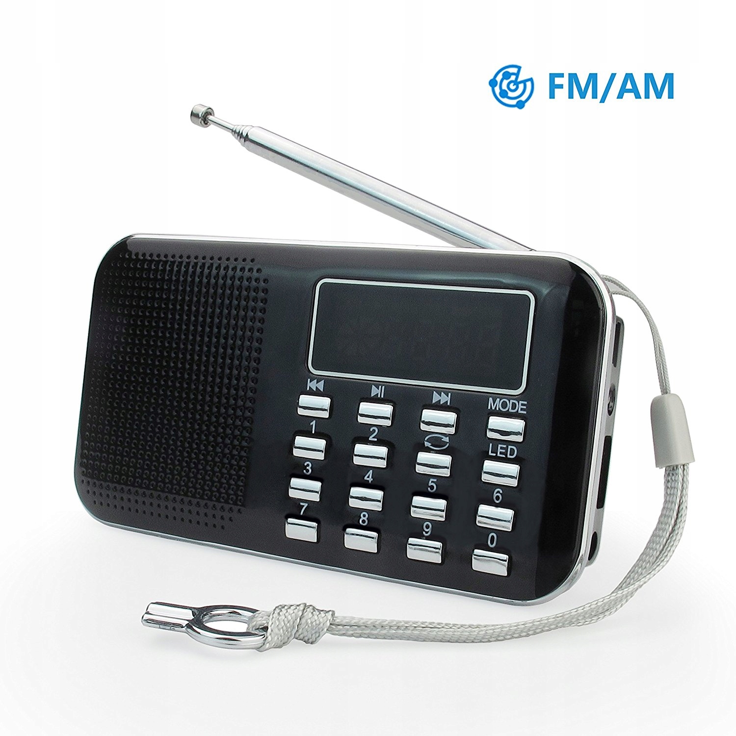 PRUNUS L218AM MINI RADIO FM/AM, MP3, MICRO SD