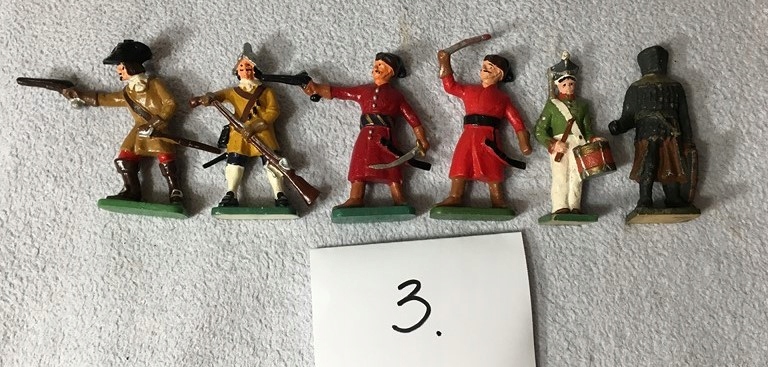 żołnierzyki Figurki Zabawki Prl