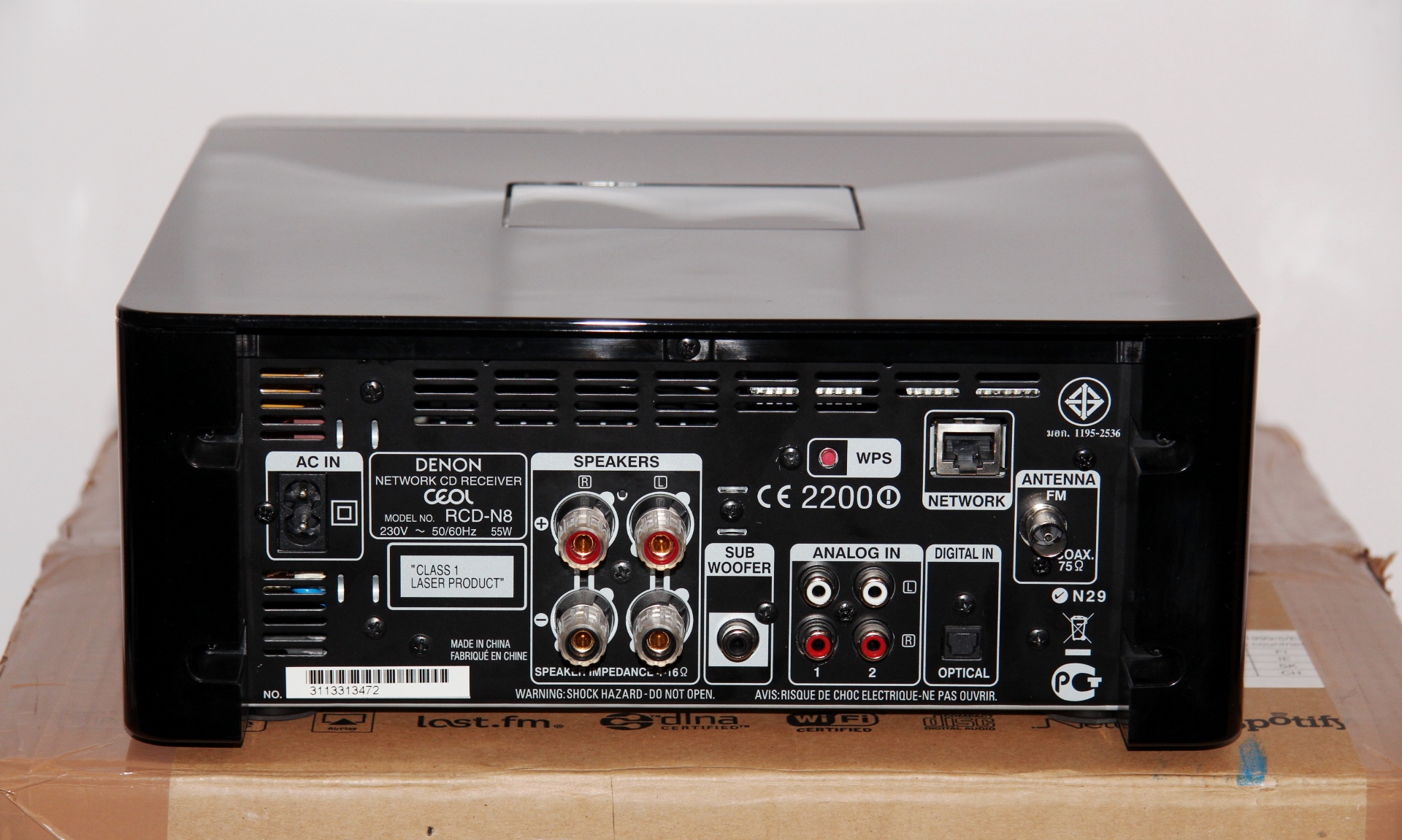 Denon RCDN8 USB NET CD pilot kpl 100OK GW realF 7073131170 oficjalne archiwum allegro