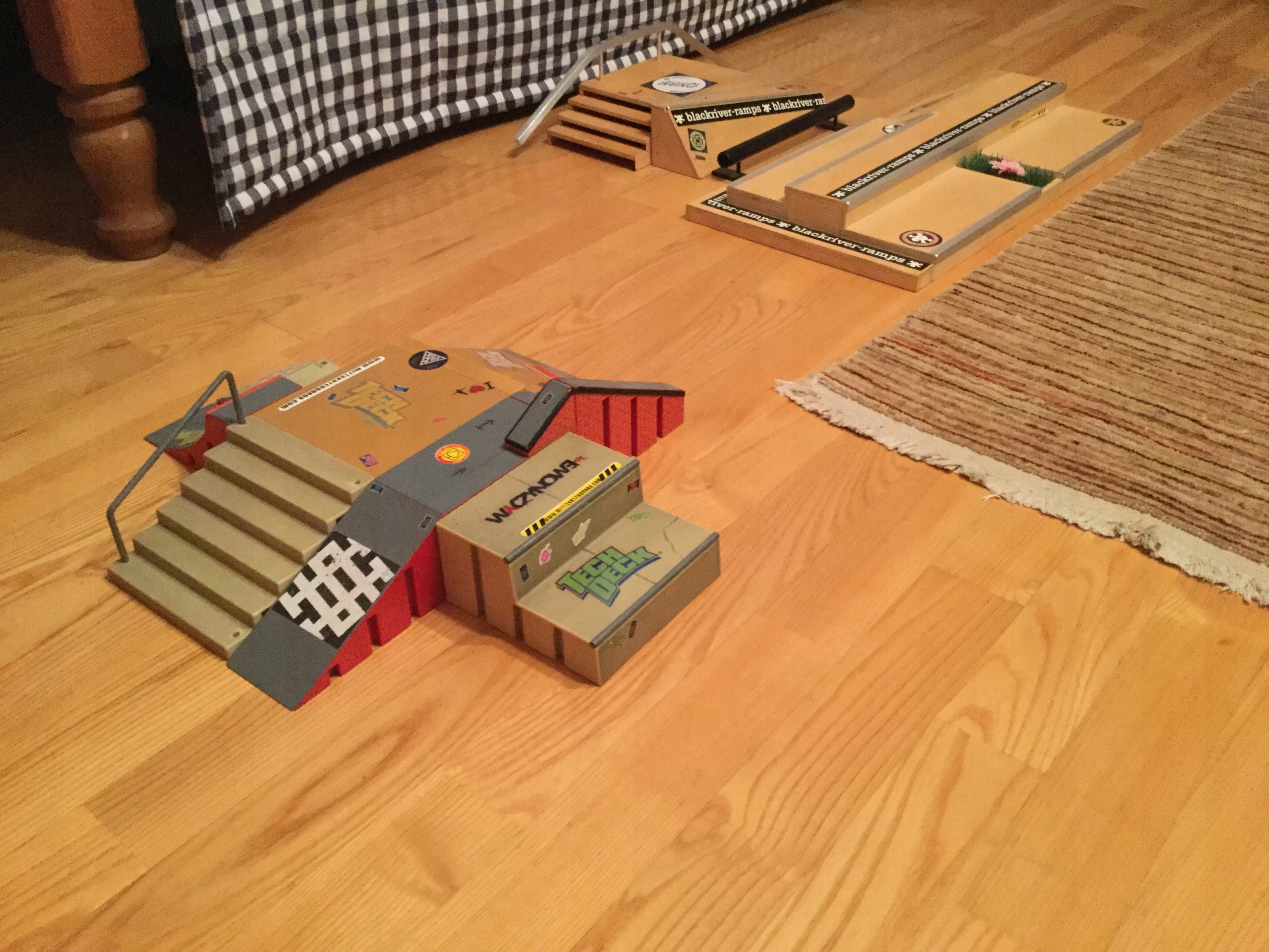 Fingerboard Park Black River ramps Tech Deck 7570989096 oficjalne