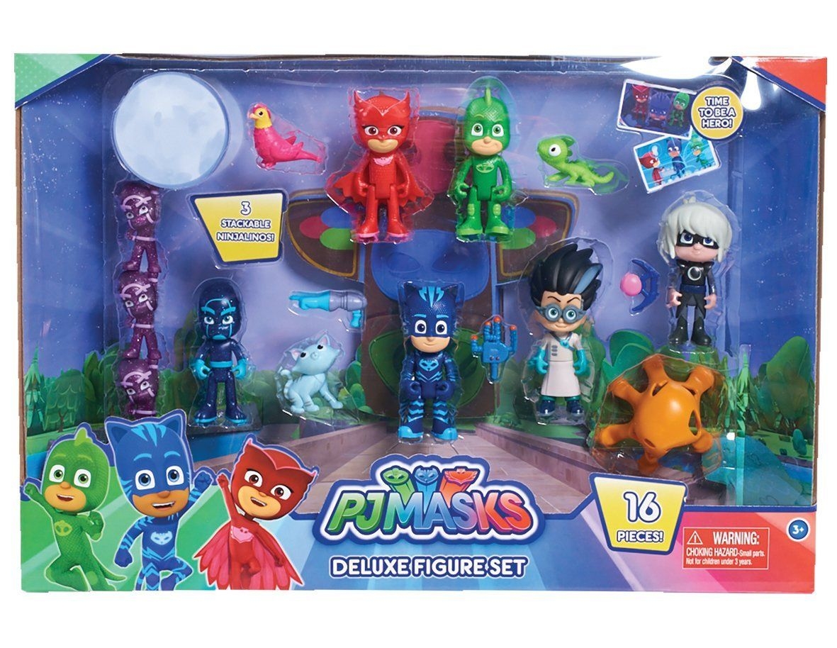 Cobi Pidżamersi Pjmasks Zestaw 16 Figurek Deluxe 7026127442