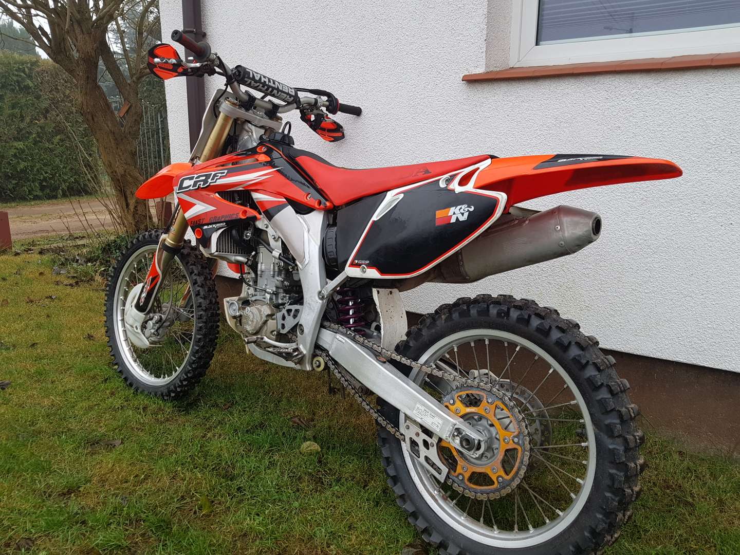 Honda crf 450 вес